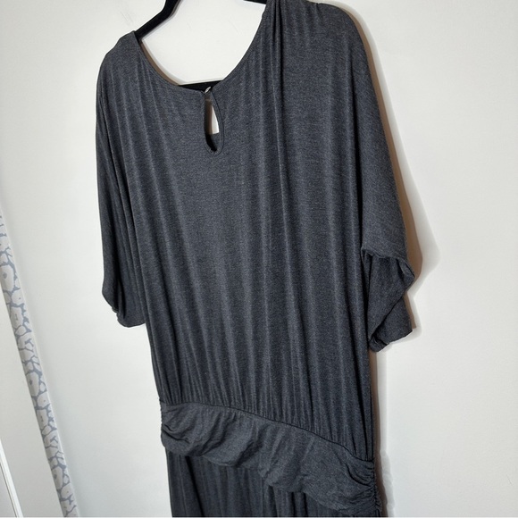 Soft Surroundings Gray Toujours Jumpsuit Modal Jersey Knit  SOFT XL NWOT Neutral - Picture 14 of 16